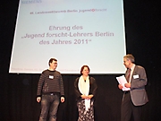 Jörn Kordus: Jugend forscht-Lehrer Berlin des Jahres 2011
