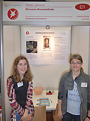 Josephine Müller, Lea Urban: Chemie, 1. Preis Jugend forscht 