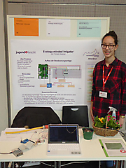 Timnah Weckner: Mathematik/Informatik: 1. Preis Schüler experimentieren; Sonderpreis Umwelttechnik